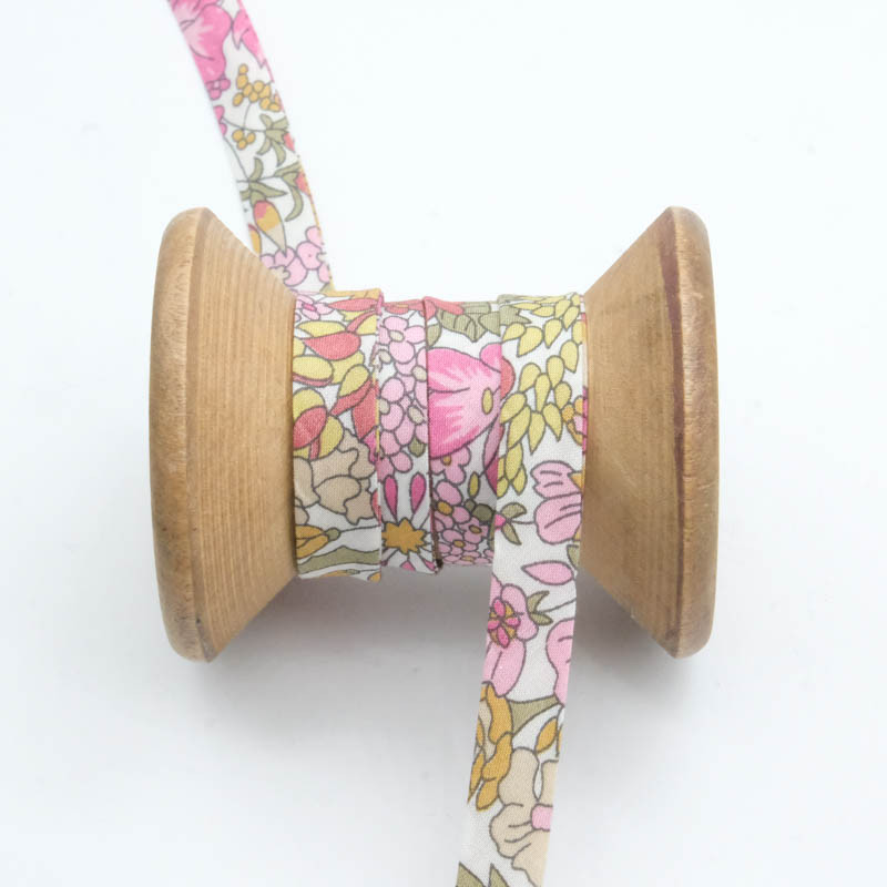 Liberty Fabrics Margaret Annie Rose Bias Tape - Maison Klem